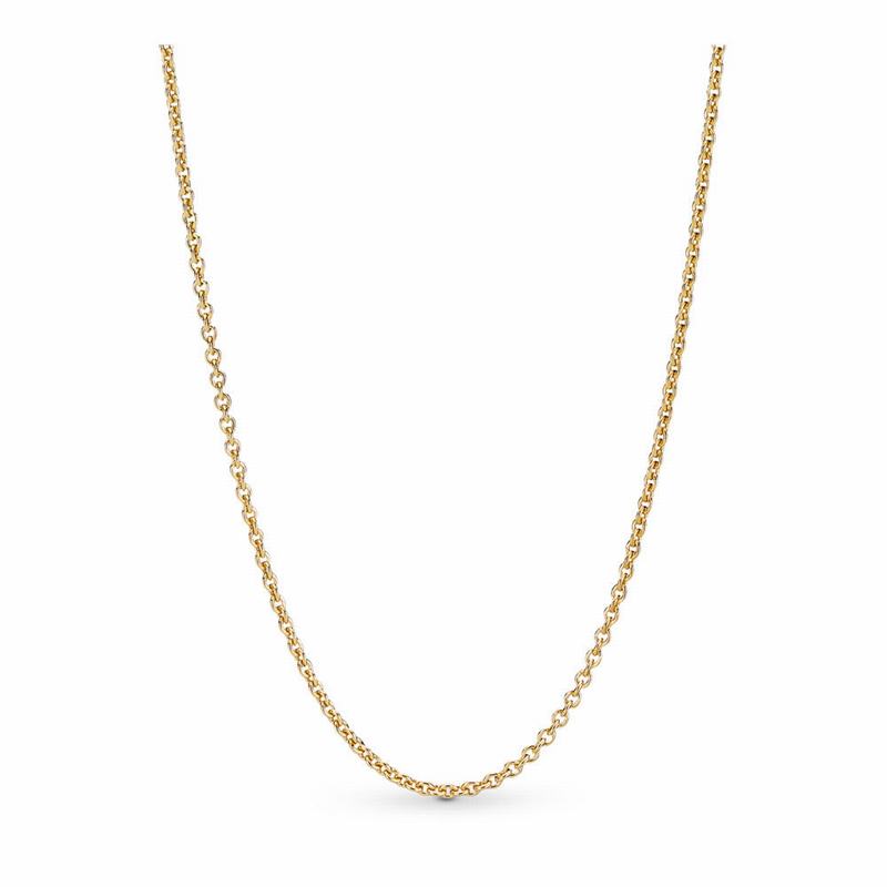 Pandora Australia Shine™ Necklace - 18ct Gold Plated | WQUVGT501